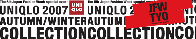 JFW special event UNIQLO2007 Autumn/Winter Collection�~Charity Auction�F�`�����e�B�I�[�N�V�����ɂ���