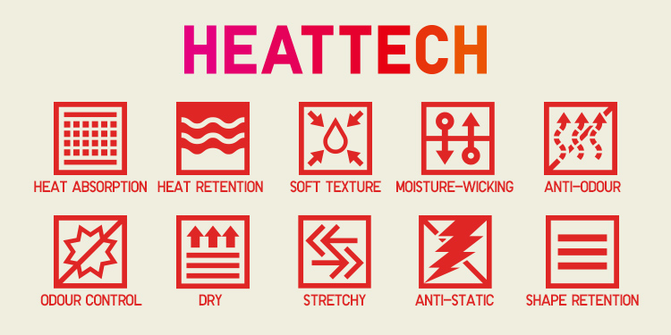 Light, warm, and comfortable. High-performance HEATTECH innerwear.