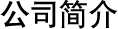 公司简介
