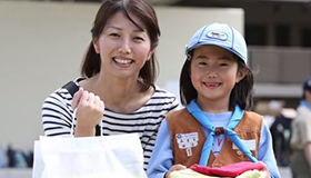 Used clothing donation project with UNIQLO and Boy Scouts