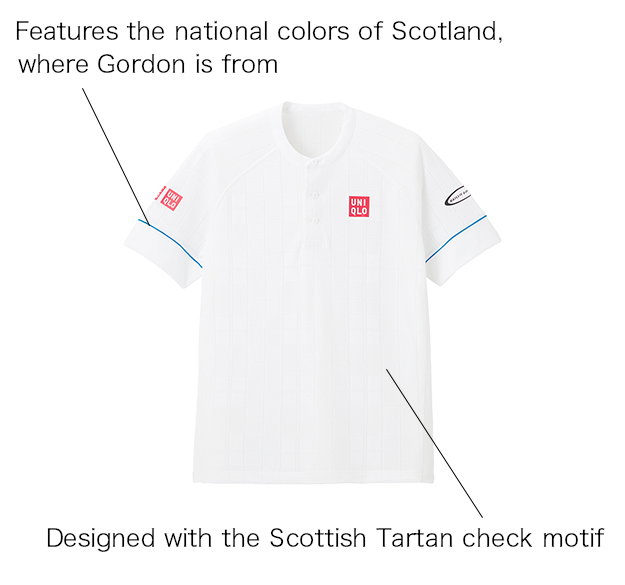 Game-wear worn by Gordon Reid