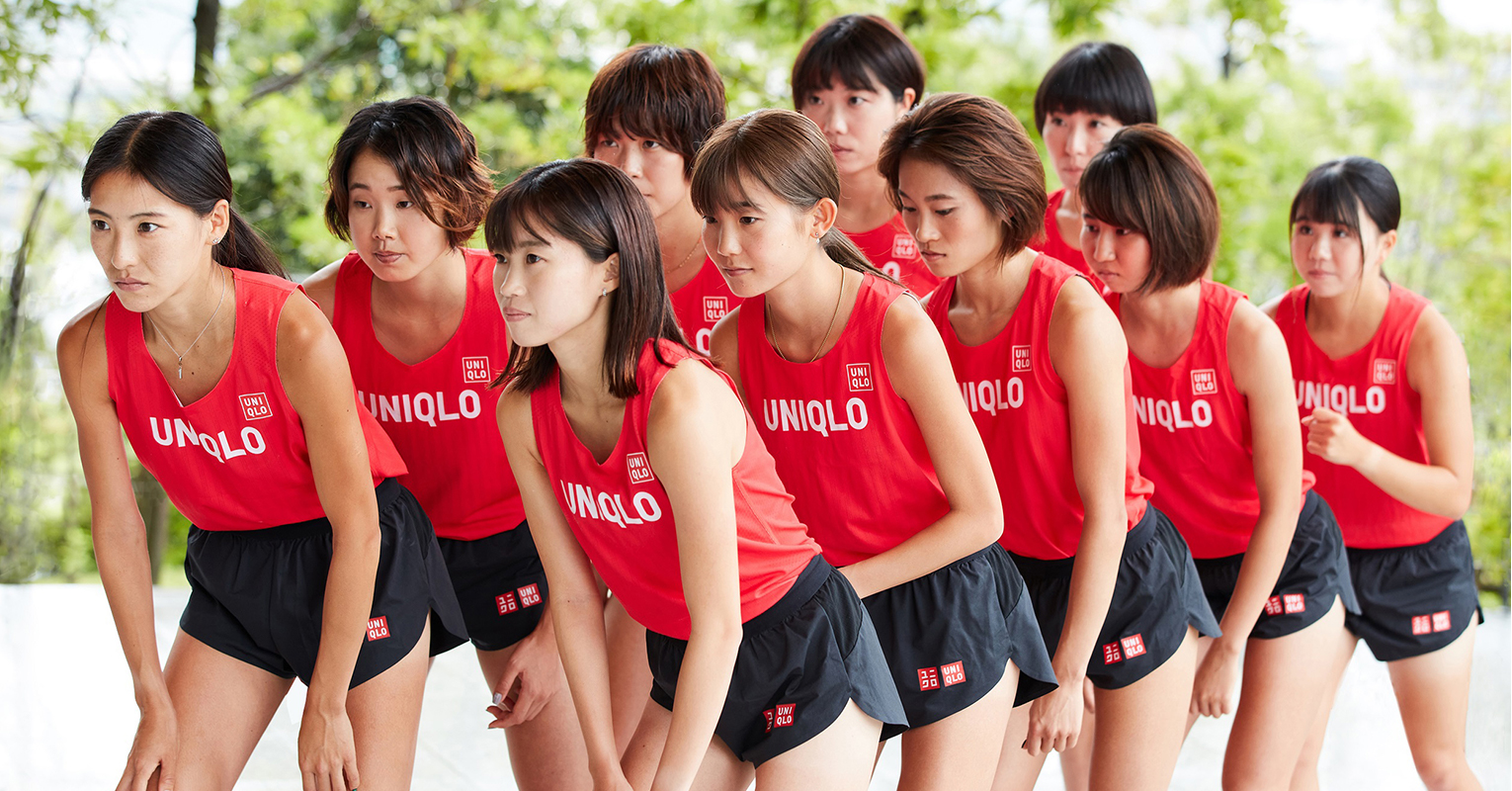 女子陸上競技部ユニフォーム紹介