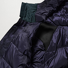 ハイブリッドダウンスノーボードパーカ（平野歩夢モデル）