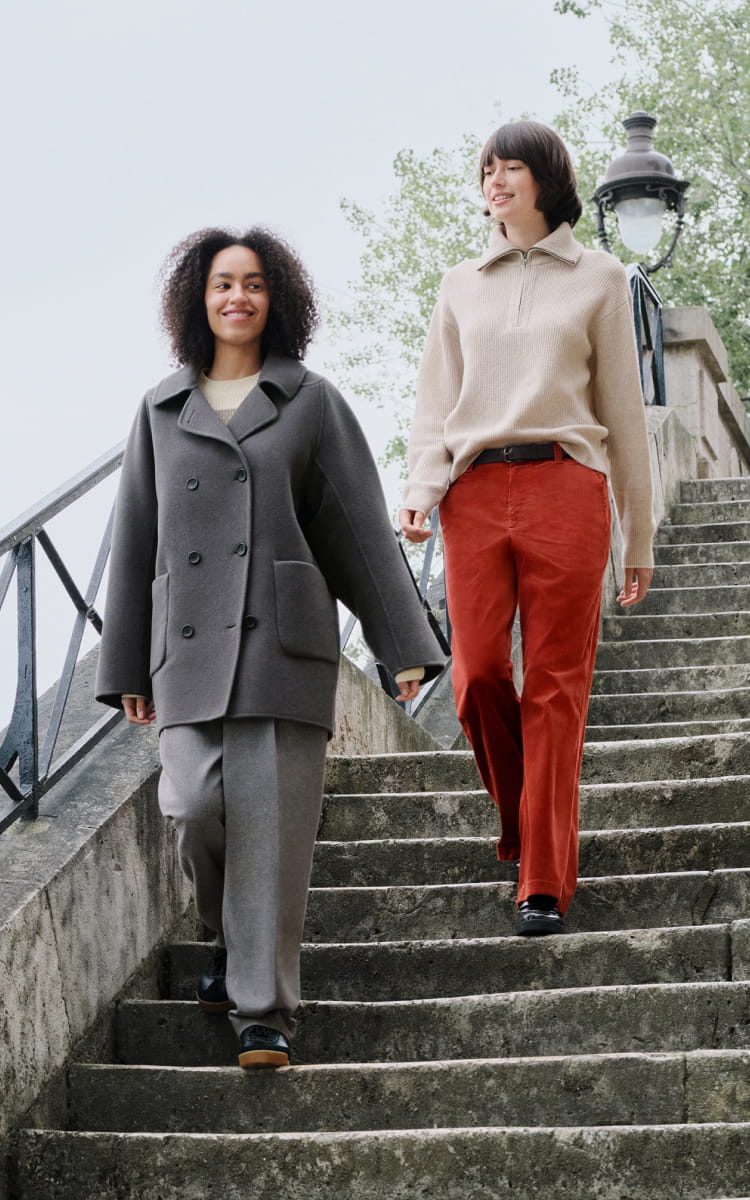 UNIQLO and COMPTOIR DES COTONNIERS2024年 秋冬コレクション