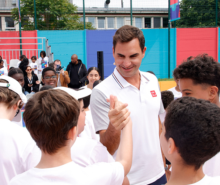 Roger in La Courneuve/Paris: the sky is blue, the future is bright. 