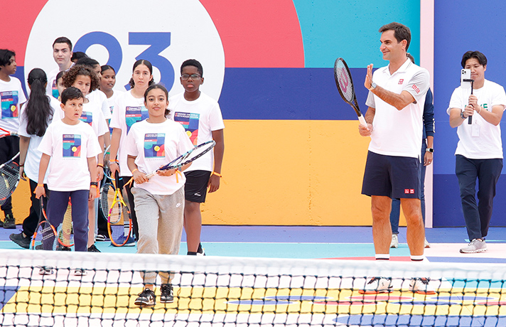 Roger in La Courneuve/Paris: the sky is blue, the future is bright. 