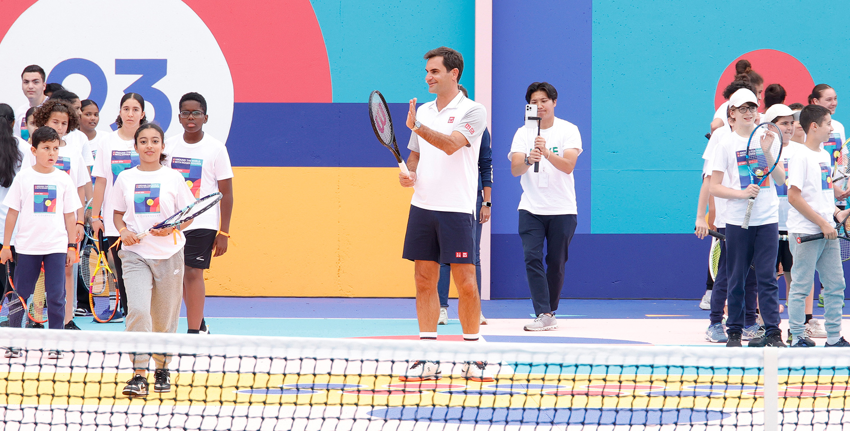 Roger in La Courneuve/Paris: the sky is blue, the future is bright. 