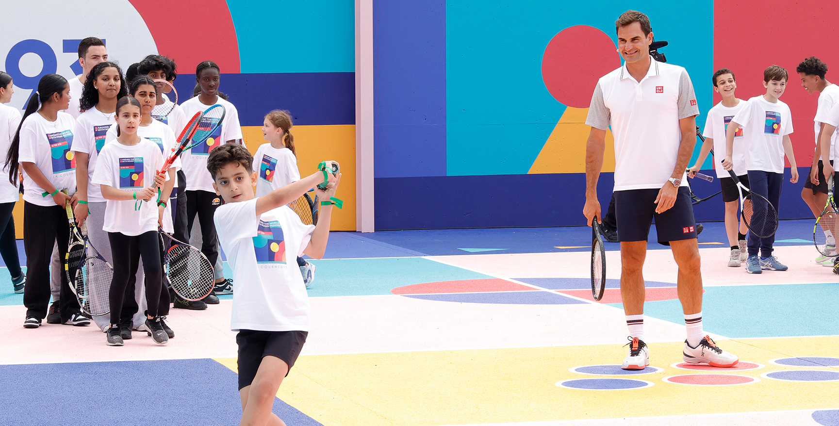 Roger in La Courneuve/Paris: the sky is blue, the future is bright. 