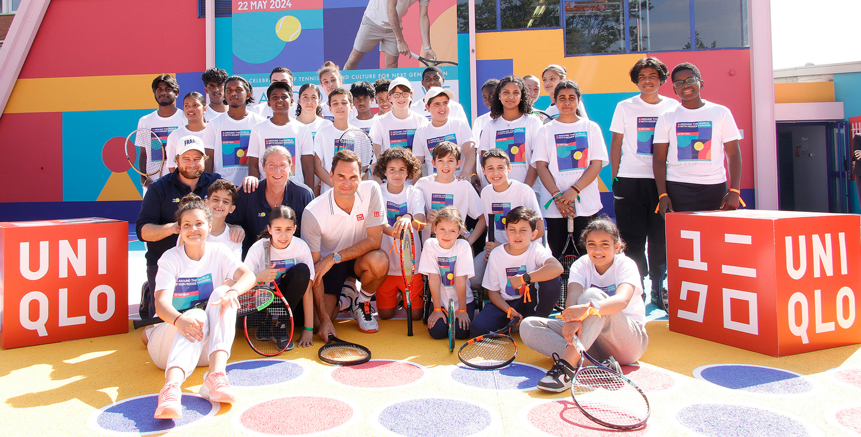 Roger in La Courneuve/Paris: the sky is blue, the future is bright. 