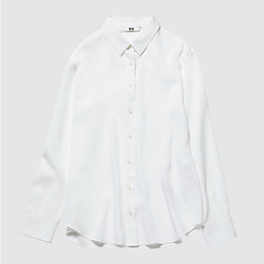 WOMEN Rayon Long Sleeve Blouse