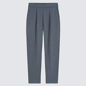 WOMEN Stretch Double Face Tapered Pants