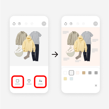 2. Customise your collage