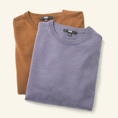 Crew neck sweater for women