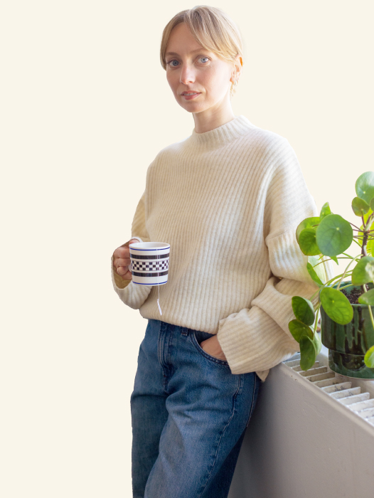 Souffle Sweater and Hanna Peterson