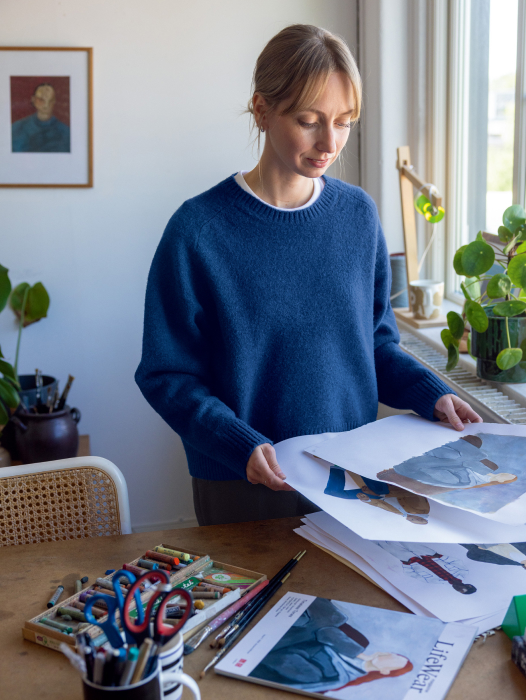 Souffle Sweater and Hanna Peterson