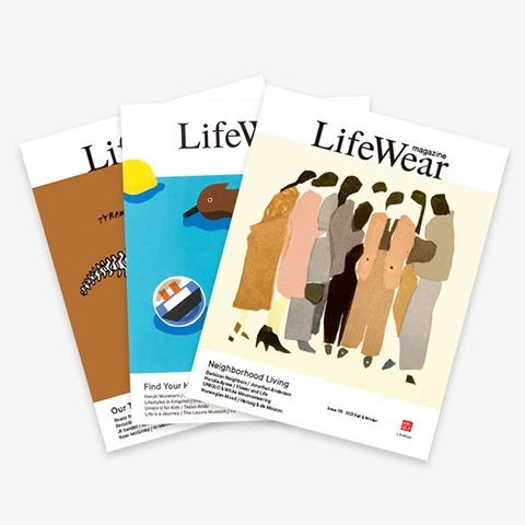 지난 LifeWear magazine 컨텐츠
