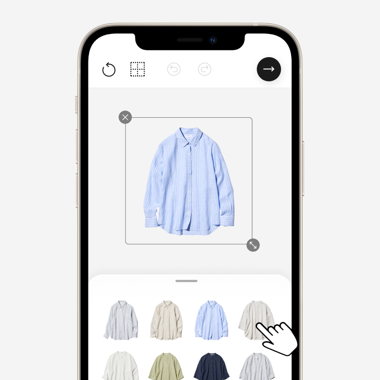 Select your favourite pieces from the collection.