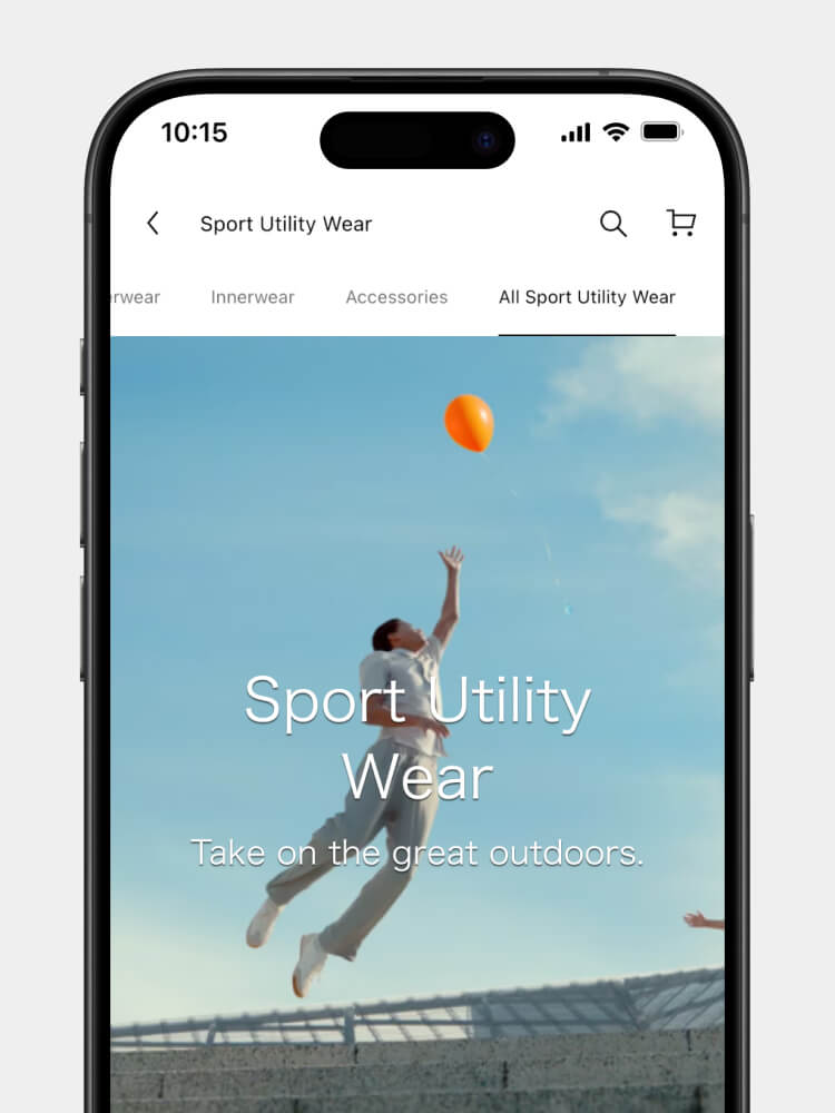 You can now see product features and images on the product list screen.