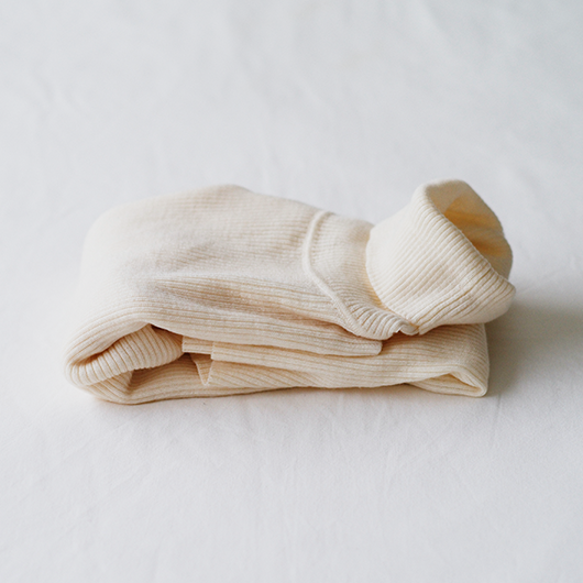 エクストラファインメリノリブタートルネックセーター(長袖)