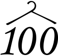100