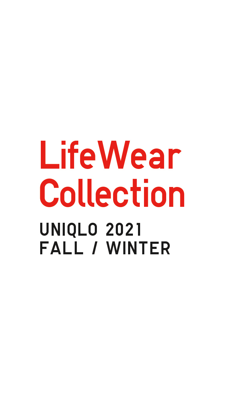 LifeWear collection UNIQLO 2021 FALL/WINTER