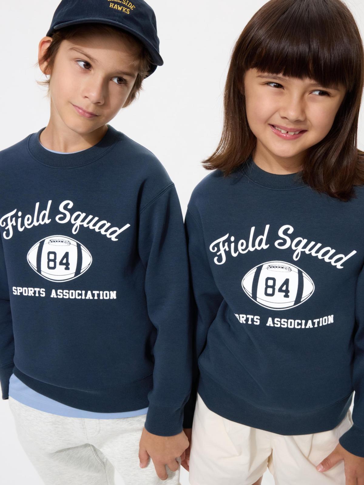 童裝 DRY印花休閒上衣(長袖)