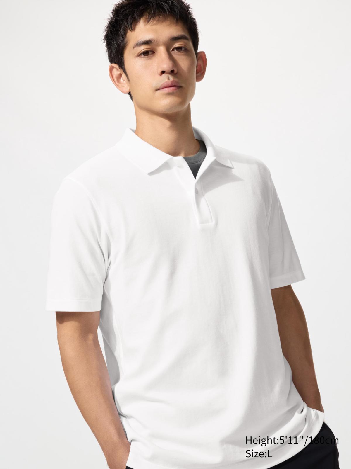 男裝/男女適穿 AIRism棉質網眼POLO衫(短袖)