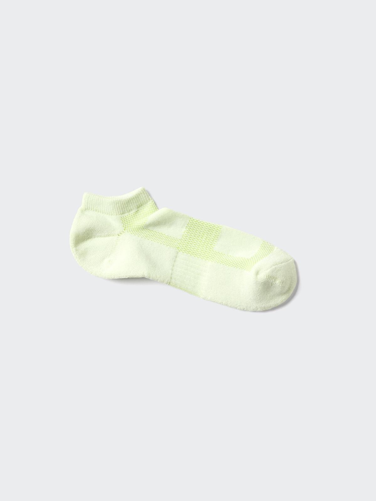 男裝 運動絨面網眼腳踝襪