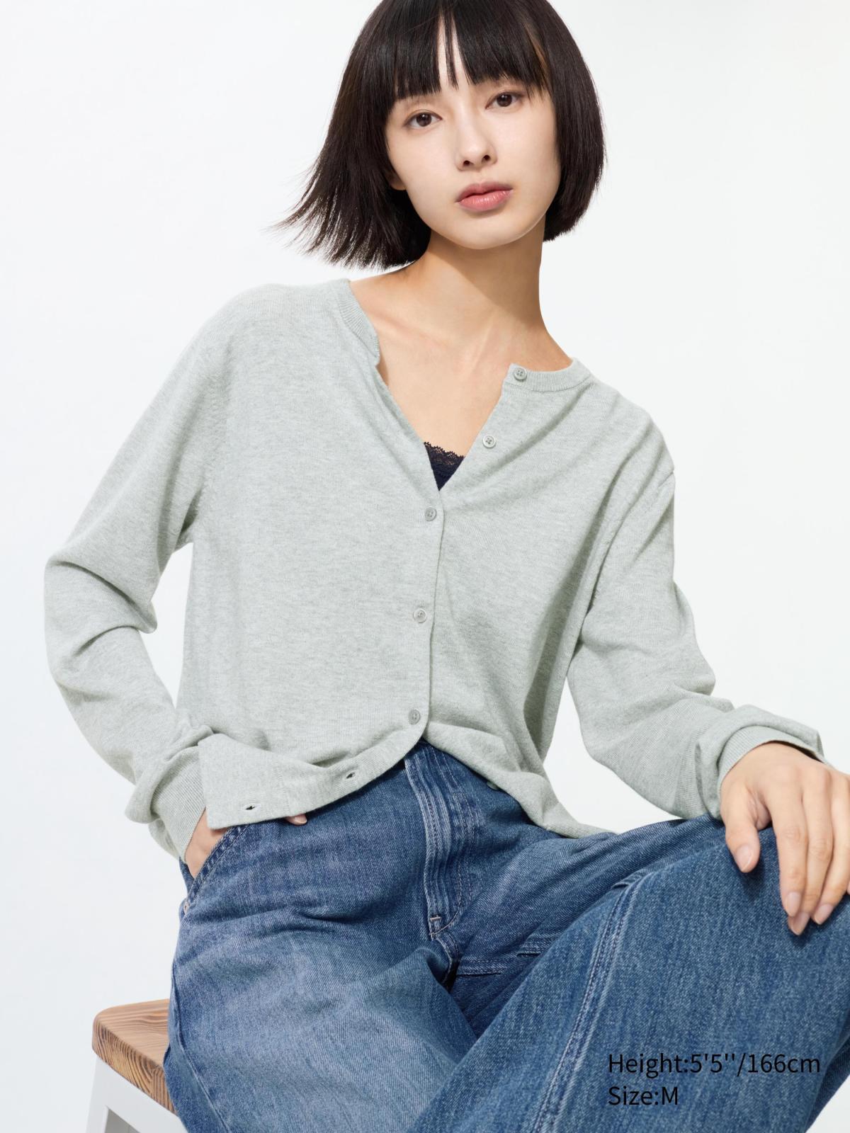 女裝 防曬圓領開襟外套(長袖)