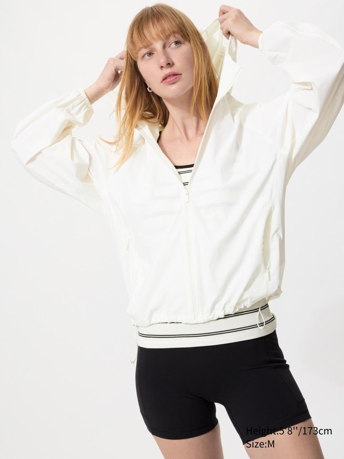 女裝 可攜式防曬連帽外套