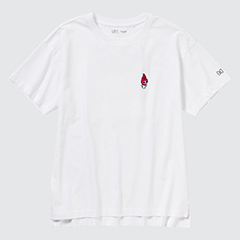 Sanrio Characters: Kuromi & My Melody UT (Short-Sleeve Graphic Tunic)