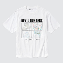 Chainsaw Man × Kosuke Kawamura UT (Oversized Short-Sleeve Graphic T-Shirt) (Devil Hunters)