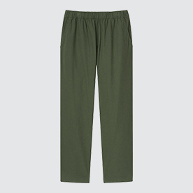 Quần Cotton Dáng Relax Dài Đến Mắt Cá