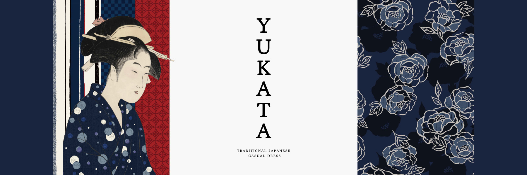 YUKATA Traditional Japanese Casual Dress